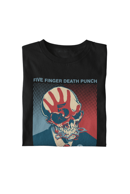 Five Finger Death Punch War Officially Licensed Mens T Shirt Black