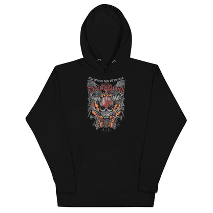 Five Finger Death Punch Wrong or Righteous Classic Mens Officially Licensed Hoodie Black