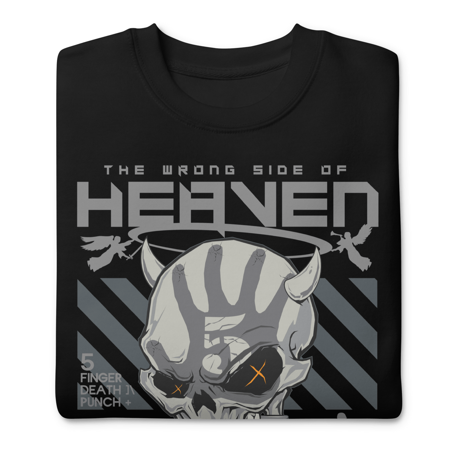 Five Finger Death Punch Wrong Side of Heaven Mens Sweatshirt Black