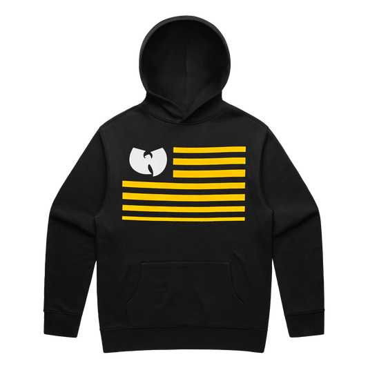 Wu-Tang Clan Officially Licensed Wu Flag Hoodie Black