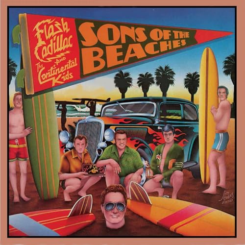 Sons Of The Beaches (Coral Vinyl/Deluxe Edition) Vinyl Record