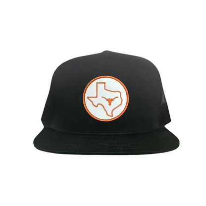 Texas Longhorns Circle State with Steer Head / Hats / 044 / UT9038 / KC Hat