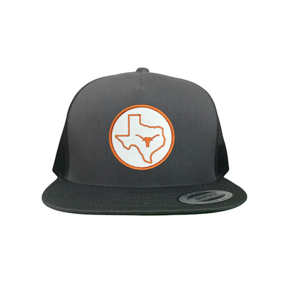 Texas Longhorns Circle State with Steer Head / Hats / 044 / UT9038 / KC Hat