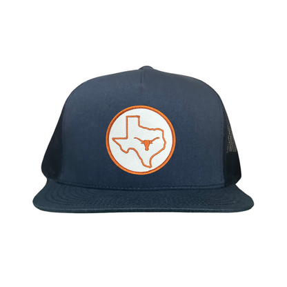 Texas Longhorns Circle State with Steer Head / Hats / 044 / UT9038 / KC Hat