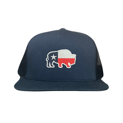 Last Stand / Bison Texas Flag / 050 / MM Hat