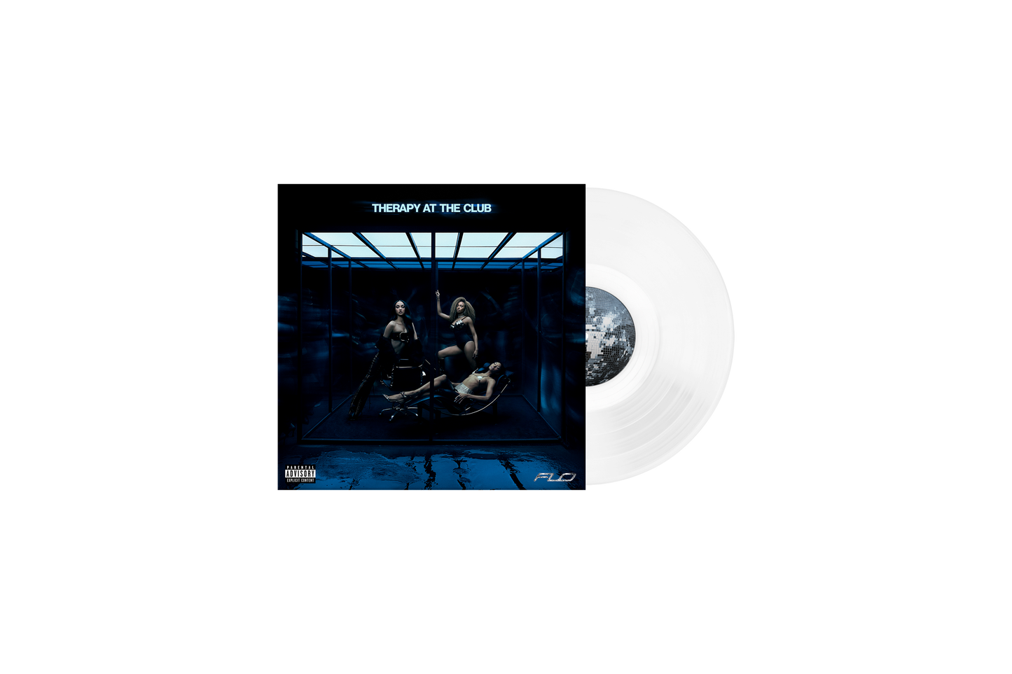 Flo - Therapy At The Club (Indie Exclusive) [Transparent Clear LP] Vinyl Record