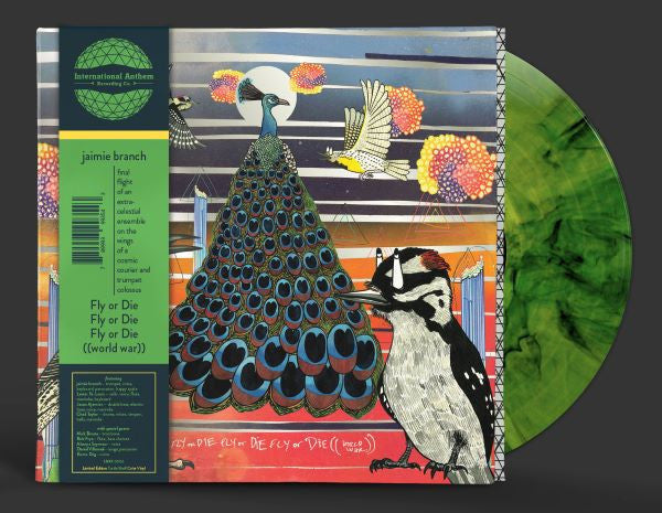 jaimie branch - Fly or Die Fly or Die Fly or Die ((world war)) (IEX Turtle Shell) Vinyl Record