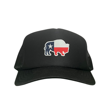 Last Stand / Bison Texas Flag / 050 / MM Hat