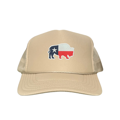 Last Stand / Bison Texas Flag / 050 / MM Hat