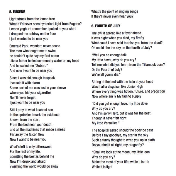 Carrie & Lowell (CD) | Mint (M) Mint (M)