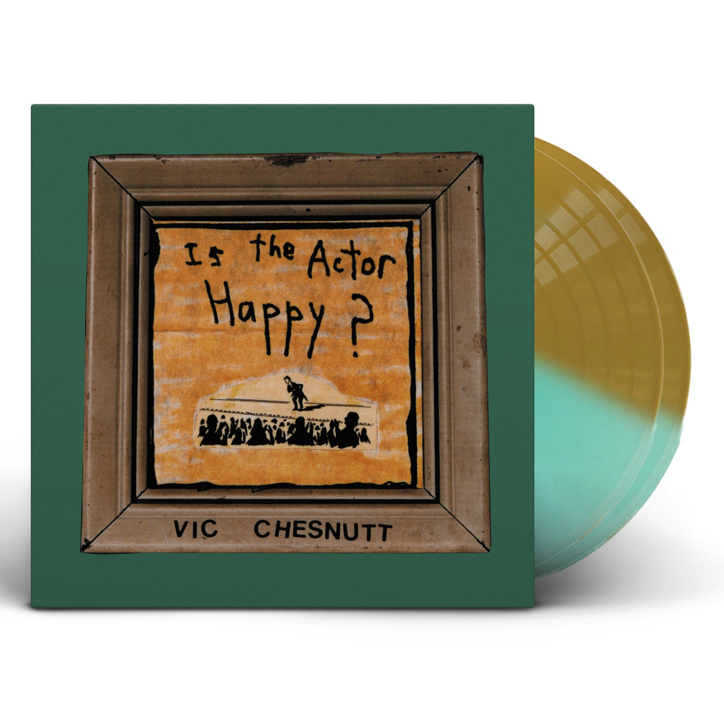 Is The Actor Happy? (SEAGLASS & GOLD SPLIT VINYL) Vinyl Record