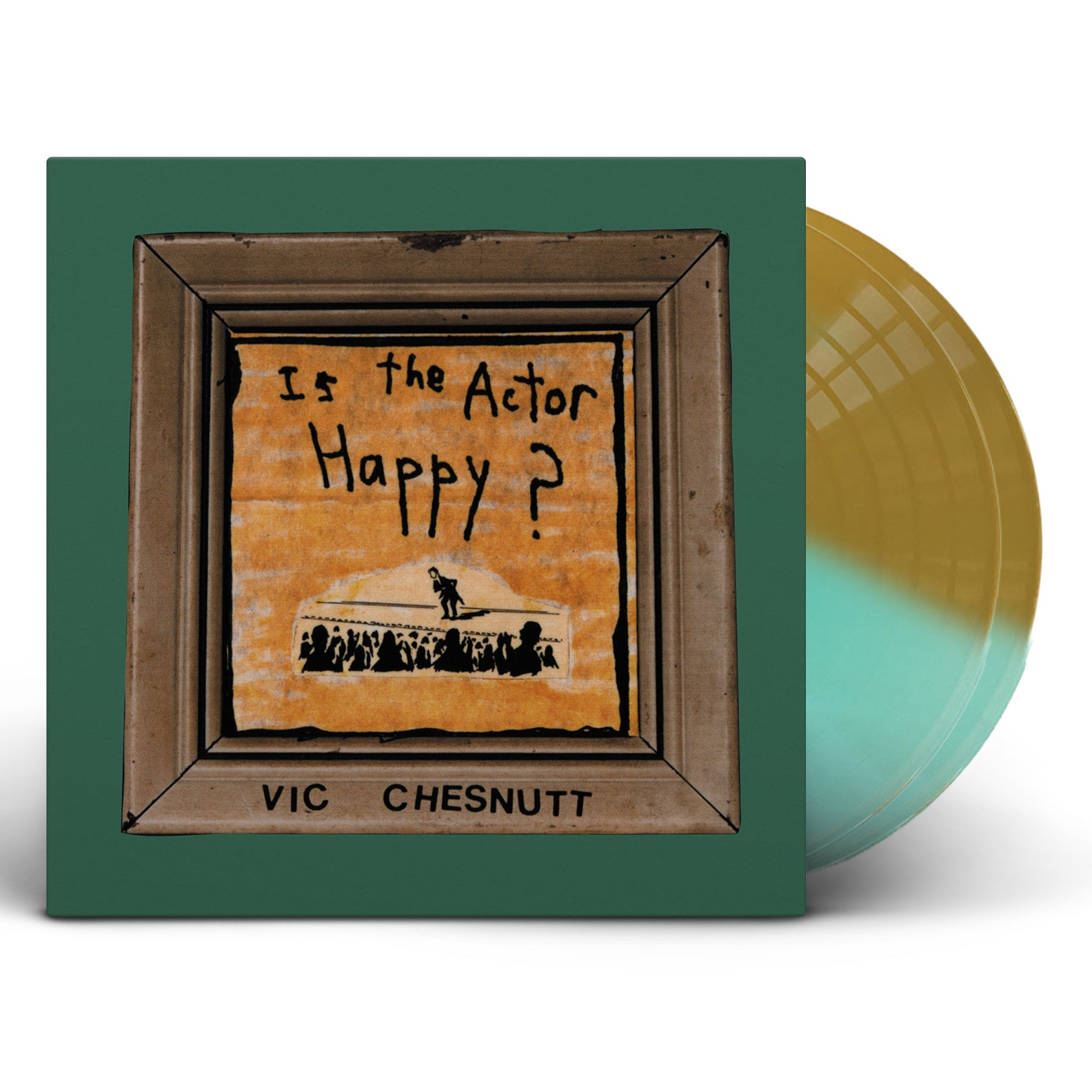Is The Actor Happy? (SEAGLASS & GOLD SPLIT VINYL) Vinyl Record