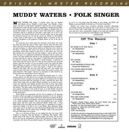 Folk Singer [Mofi, Ltd, Numbered] Vinyl Record