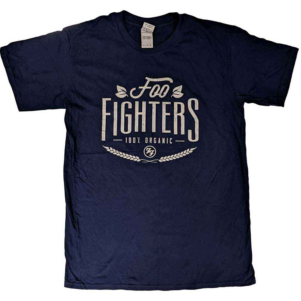 Foo Fighters 100% Organic [T-Shirt] Officially Licensed