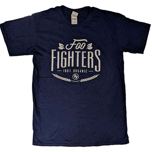 Foo Fighters 100% Organic [T-Shirt] Officially Licensed
