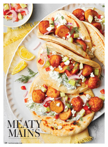 Taste of Home - Mediterranean Made Easy: 114 Fast & Fresh Recipes, Energizing Breakfasts, Greek & Italian Recipes, Colorful, Flavorful Sides & Salads, Feel Good Dinners & More!