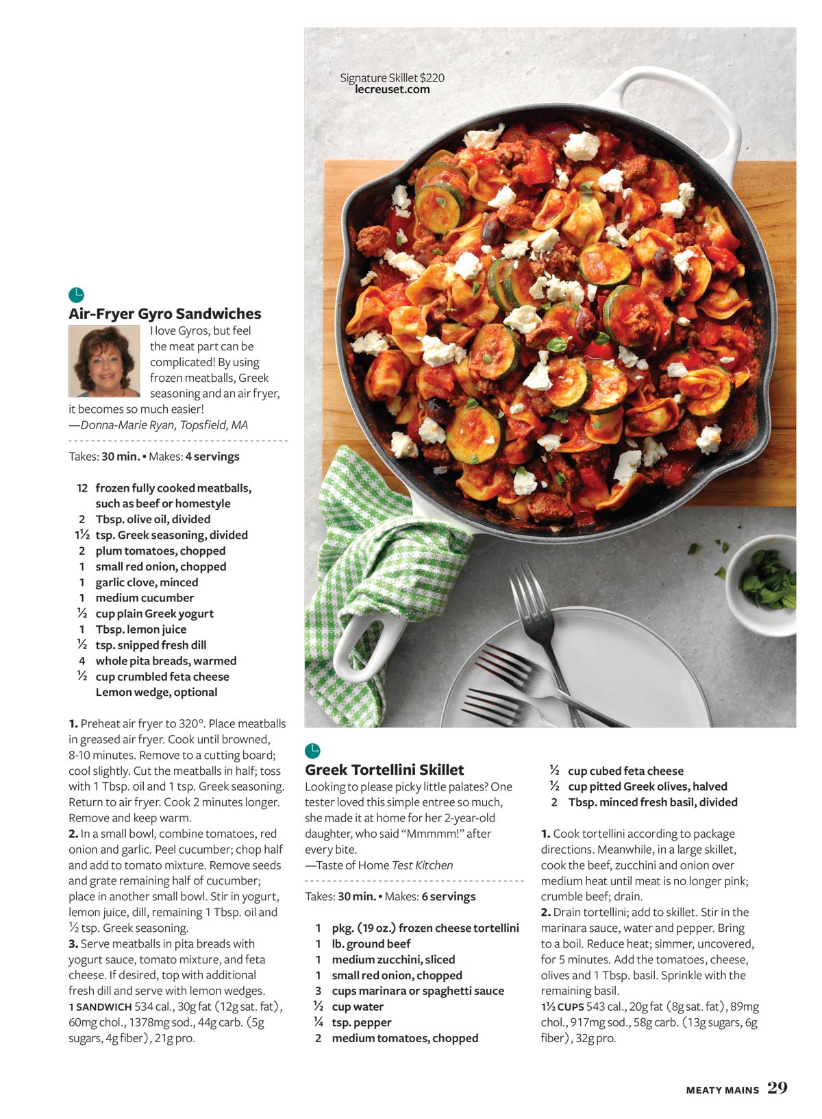 Taste of Home - Mediterranean Made Easy: 114 Fast & Fresh Recipes, Energizing Breakfasts, Greek & Italian Recipes, Colorful, Flavorful Sides & Salads, Feel Good Dinners & More!