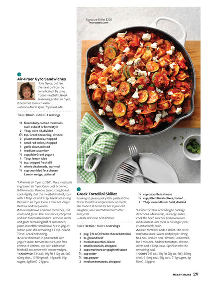 Taste of Home - Mediterranean Made Easy: 114 Fast & Fresh Recipes, Energizing Breakfasts, Greek & Italian Recipes, Colorful, Flavorful Sides & Salads, Feel Good Dinners & More!