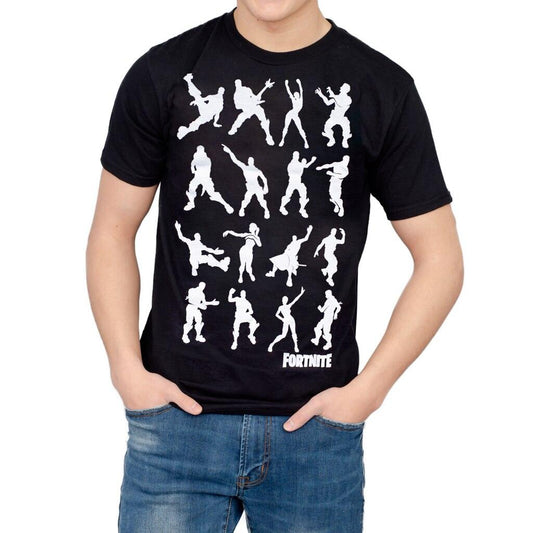 Fortnite Dance Dance Adult Black T-shirt