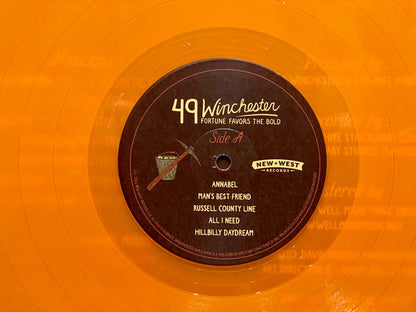 49 Winchester - Fortune Favors The Bold (IEX Orange) Vinyl Record