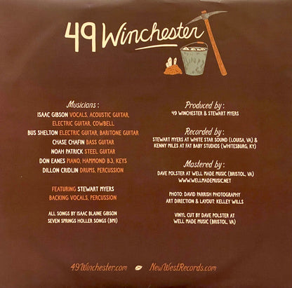 49 Winchester - Fortune Favors The Bold (IEX Orange) Vinyl Record