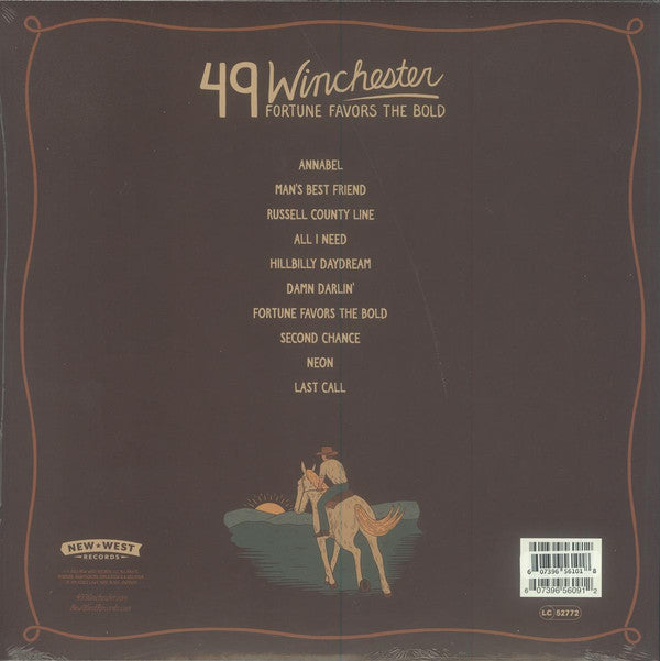 49 Winchester - Fortune Favors The Bold (IEX Orange) Vinyl Record