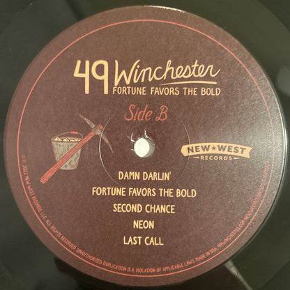 49 Winchester - Fortune Favors The Bold Vinyl Record