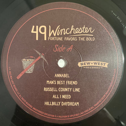 49 Winchester - Fortune Favors The Bold Vinyl Record