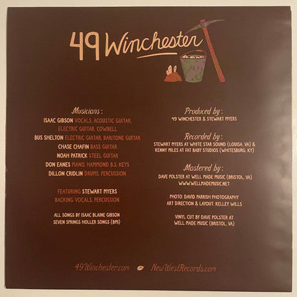 49 Winchester - Fortune Favors The Bold Vinyl Record