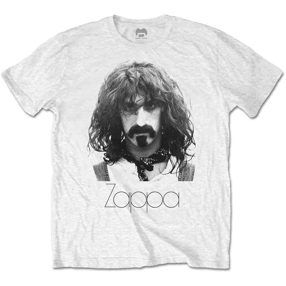Frank Zappa Thin Logo Portrait [T-Shirt] Officially Licensed