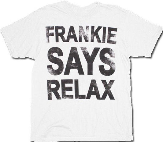 Frankie Says Relax Distressed T-Shirt Tee