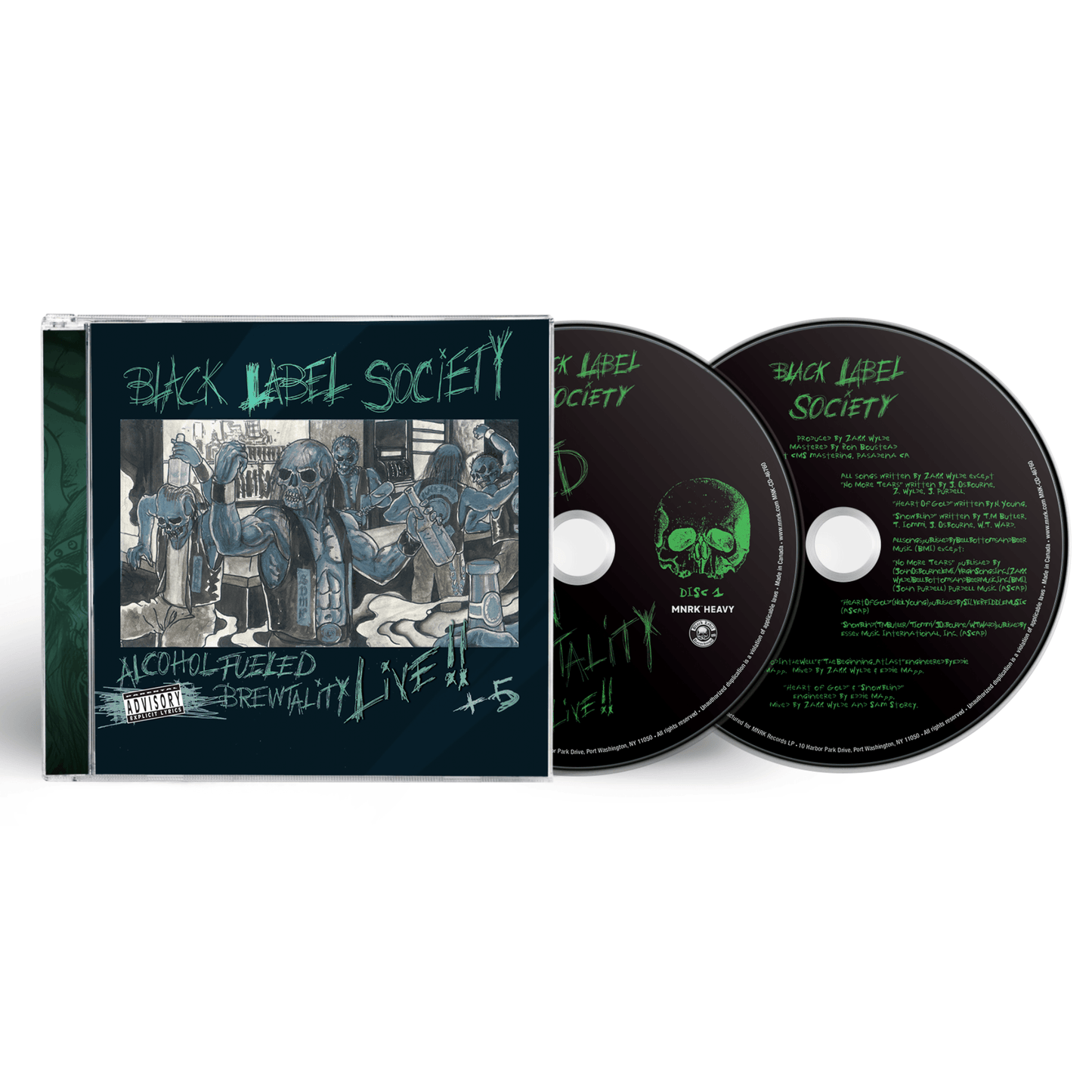 Black Label Society - Alcohol Fueled Brewtality Live Music CD