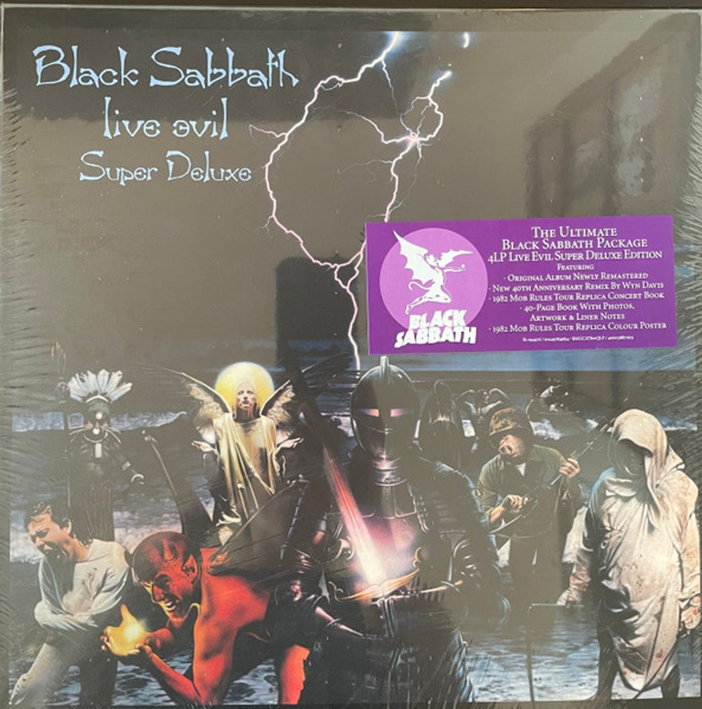 Black Sabbath – Live Evil: 40th Anniversary (4-LP Vinyl) Vinyl Record