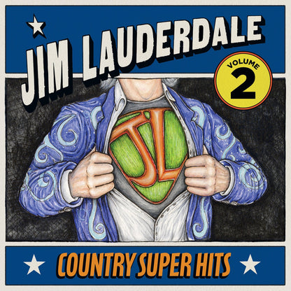 Jim Lauderdale – Country Super Hits, Volume 2 (LP Vinyl) Vinyl Record