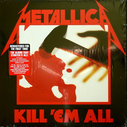 Metallica – Kill 'Em All: Remastered (LP Vinyl) Vinyl Record