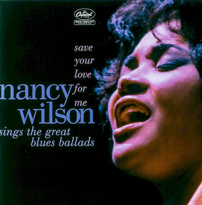Nancy Wilson – Save Your Love For Me... Music CD
