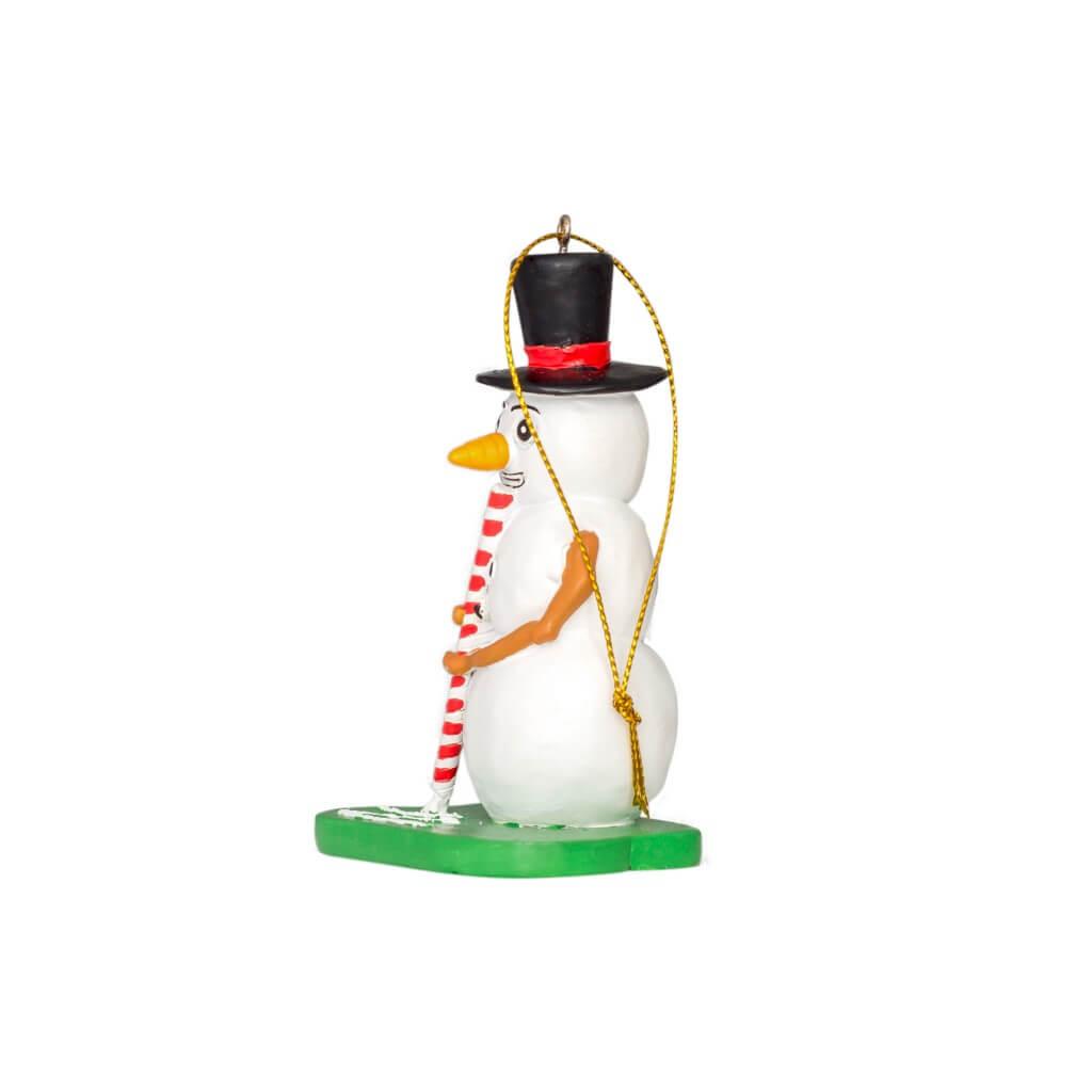 Frosty the Chemically Dependent Funny Christmas Tree Ornament