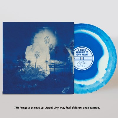 Fruit Bats - A River Running to Your Heart (Blue, Cream, Colored Vinyl, Indie Exclusive, Limited Edition) Vinyl Record