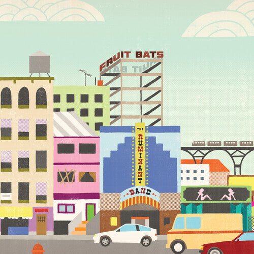 Fruit Bats - The Ruminant Band: 15th Anniversary Edition (Colored Vinyl, Pink, Limited Edition) Vinyl Record