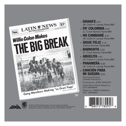The Big Break – La Gran Fuga (CD) Music CD