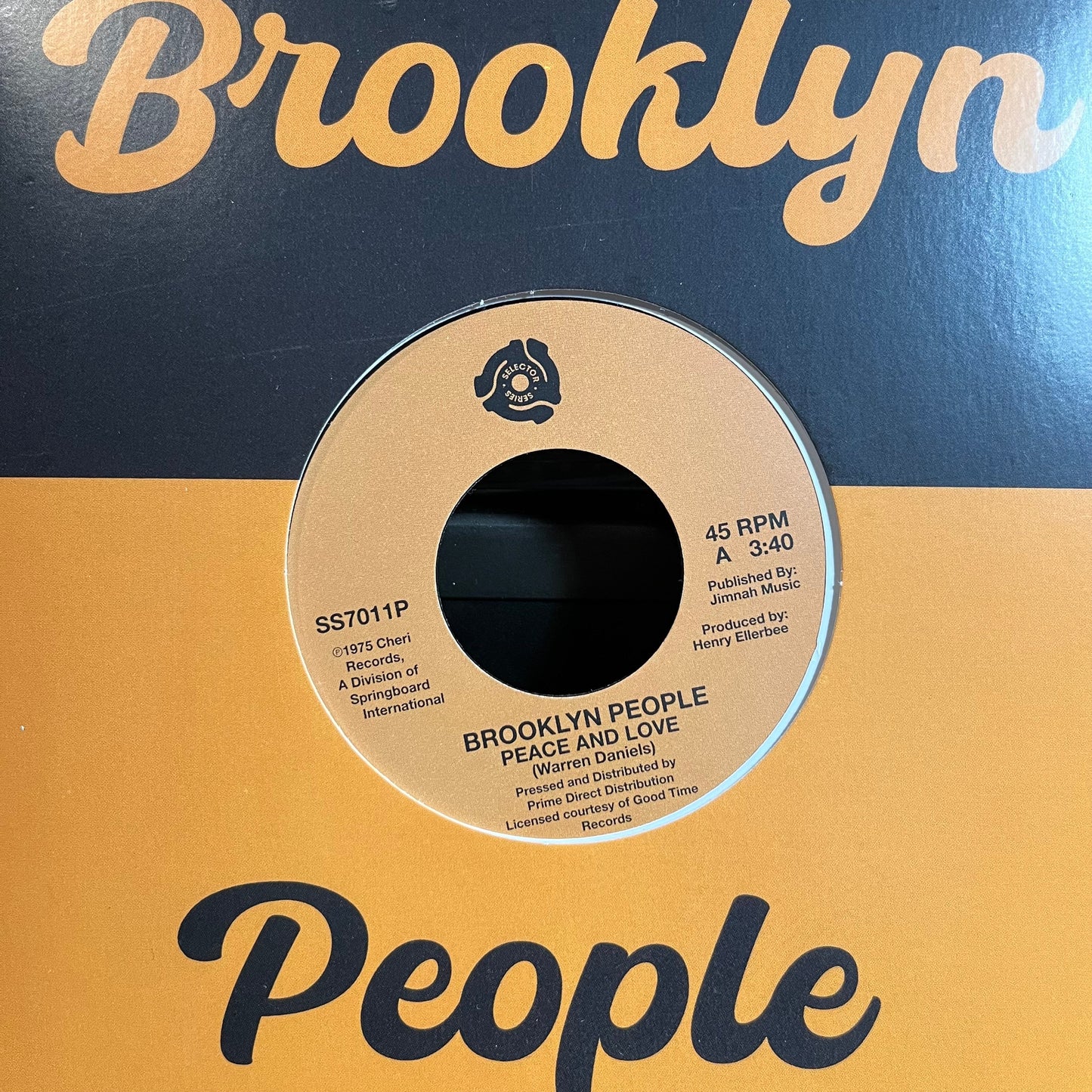 Peace And Love / Wreck (RSD 2025 7" VINYL) Vinyl Record