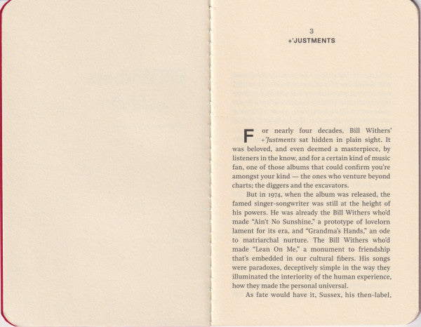 '+'Justments *180G* | Mint (M) Mint (M)