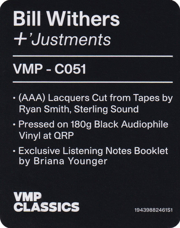 '+'Justments *180G* | Mint (M) Mint (M)