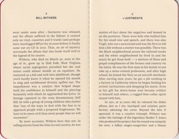 '+'Justments *180G* | Mint (M) Mint (M)