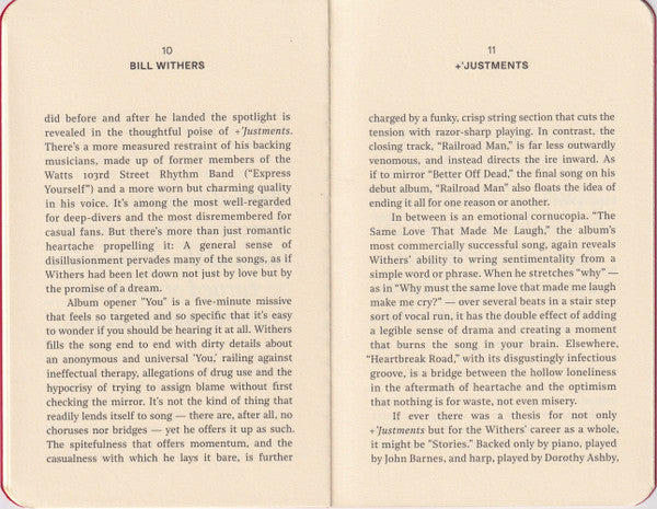 '+'Justments *180G* | Mint (M) Mint (M)