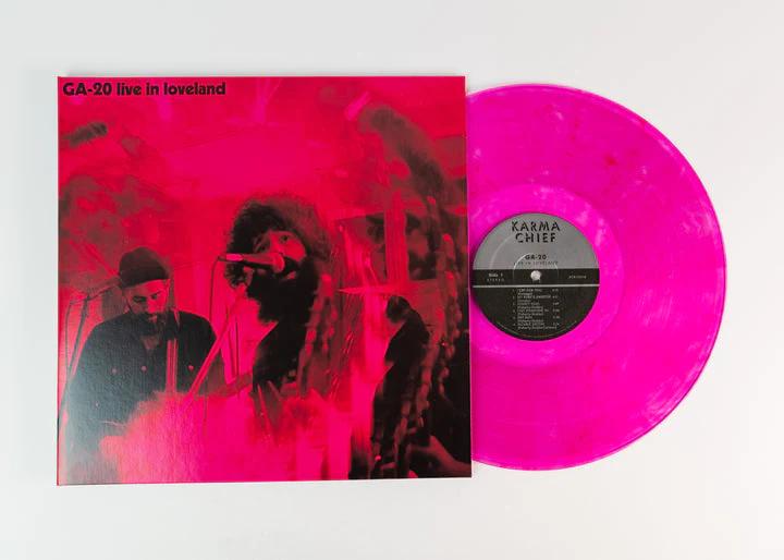 GA-20 - Live In Loveland (Limited Edition, Colored Vinyl, Pink Swirl) Vinyl Record