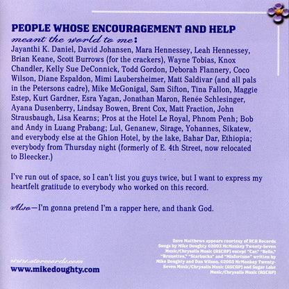 Mike Doughty – Haughty Melodic Music CD