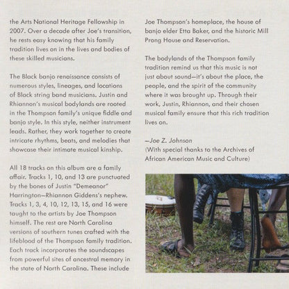 Rhiannon Giddens & Justin Robinson – What Did the Blackbird Say to the Crow Music CD