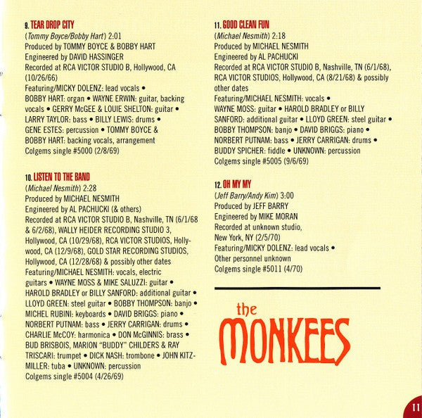 The Monkees - The A's, The B's (2-CD)
