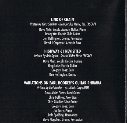 Dave Alvin – From An Old Guitar:  Rare and Unreleased Recordings Music CD